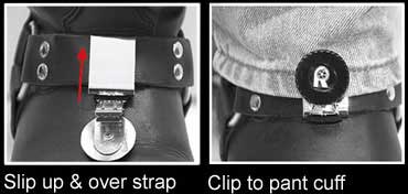 Stirrups boot clips instructions